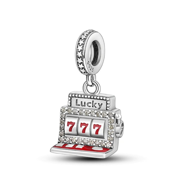 Casino Jackpot Slot Machine Charm Fits Pandora Bracelet 925 Sterling Silver Charms for Mother s Day Gift Women Jewelry Gift for Her Etsy