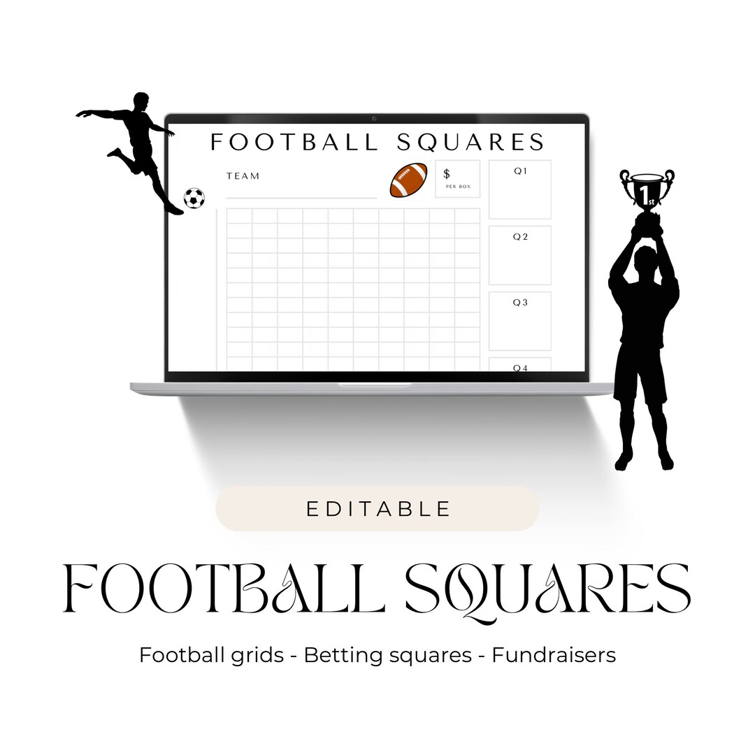 Football Fundraiser Football Boards Football Betting Game Football