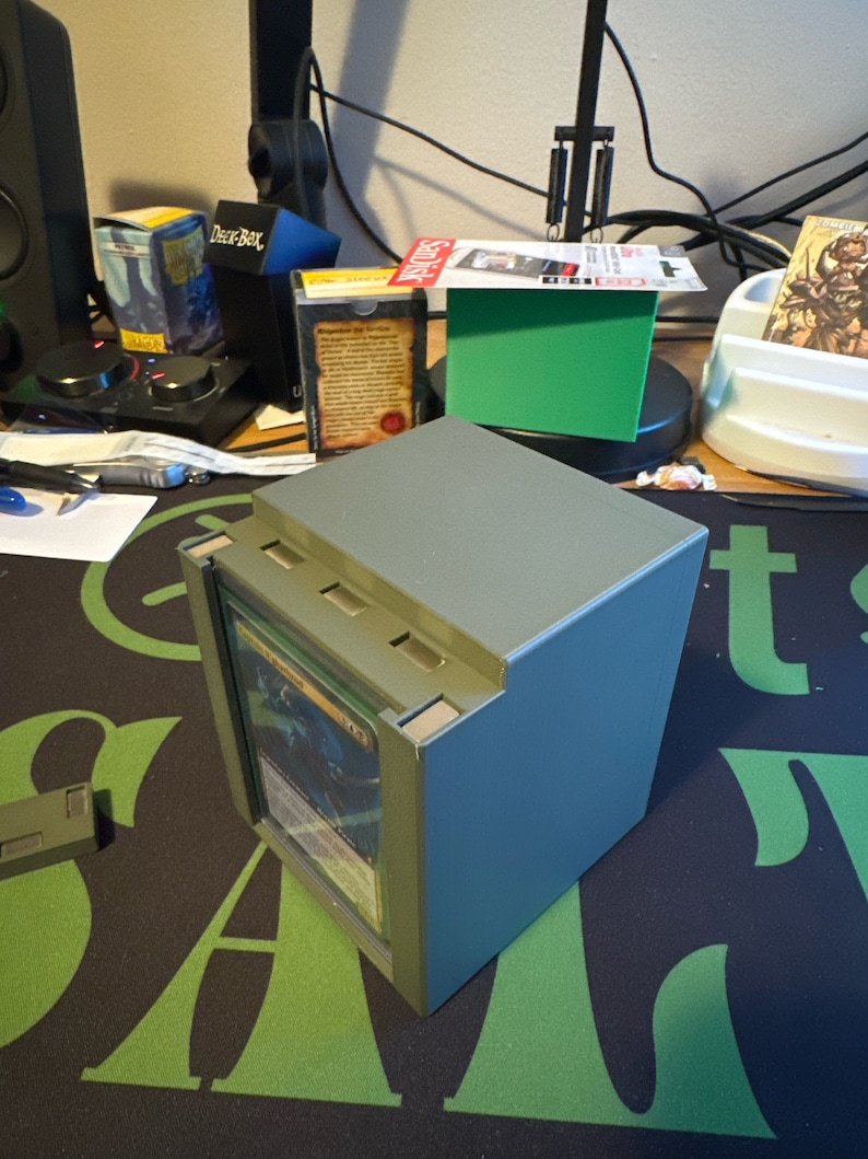 MTG EDH Toploader Commander Deck Box Etsy