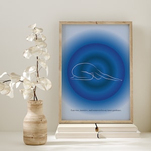 Chakra del terzo occhio, stampe artistiche da parete neutre, stampe yoga, decorazioni murali moderne e minimaliste, poster da parete yoga, Chakra dell'aura, stampabile, scaricabile