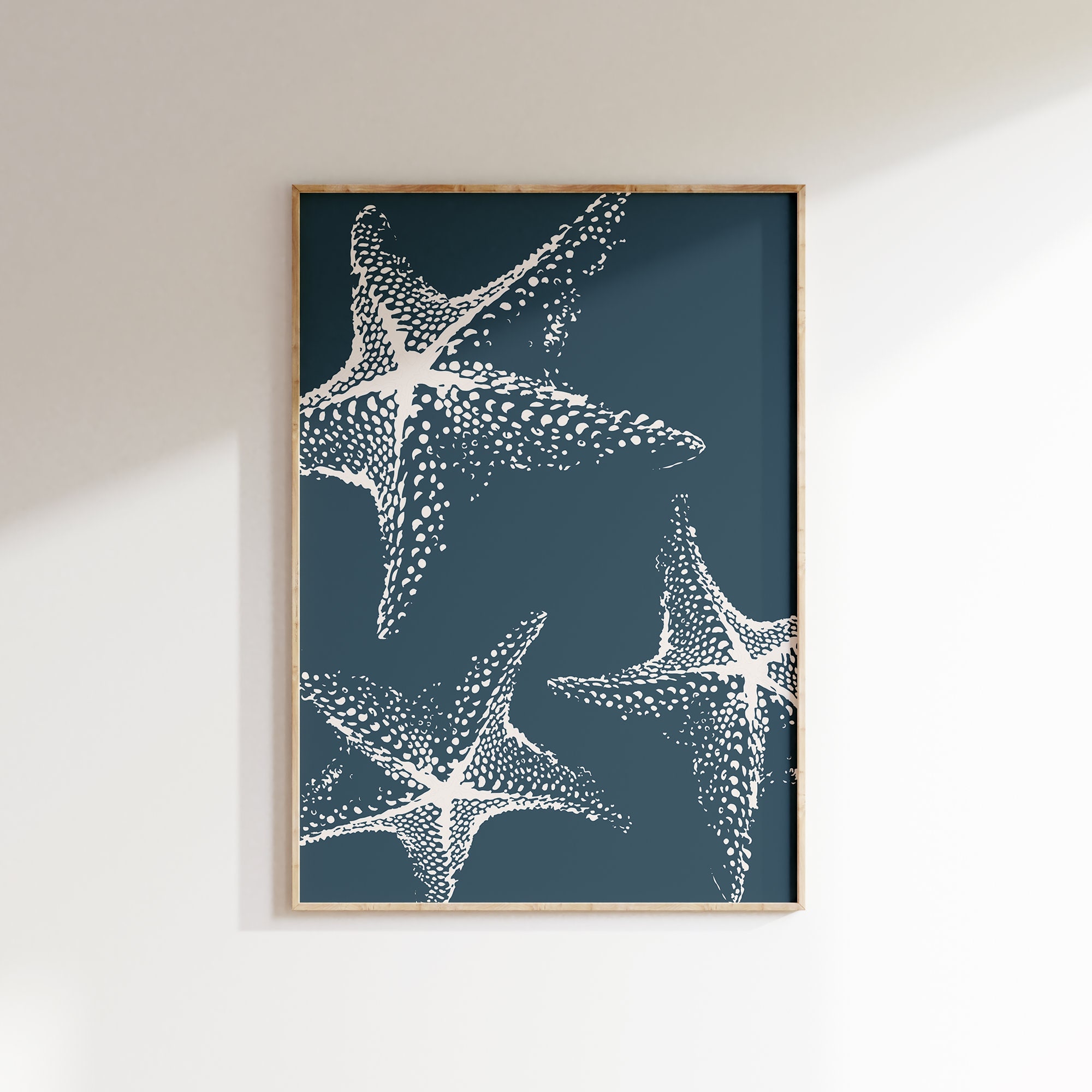 Starfish Print: Coastal Beach House Decor (digital Download) - Etsy