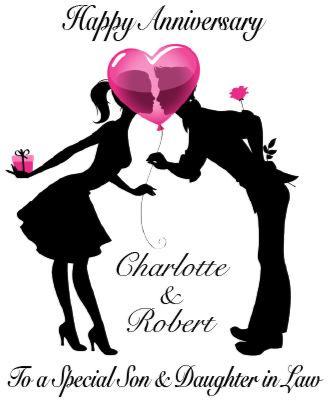 Personalised Anniversary Card - Husband, Wife, Partner, Son & Daughter ...