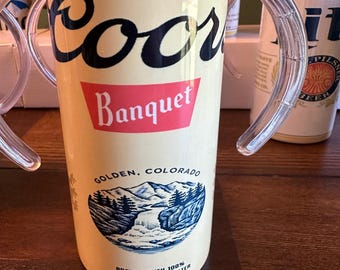 Coors Banquet sippy cup