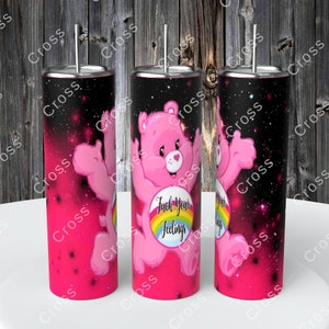 Swear Bear Skinny Tumbler