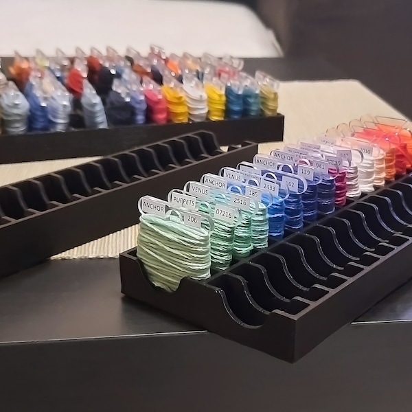 Eco-Friendly Floss Bobbin Holder - Biodegradable PLA Polymer, 3D Printed