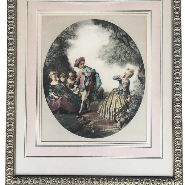 Nicolas Lancret Reproduction Impression