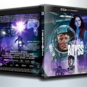 The Abyss - 4k UHD cover for self-printing not a film! for self printing - No Movie!