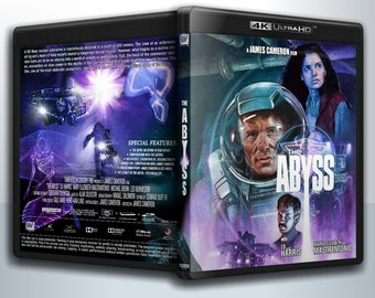 The Abyss - 4k UHD cover for self-printing not a film! for self printing - No Movie!