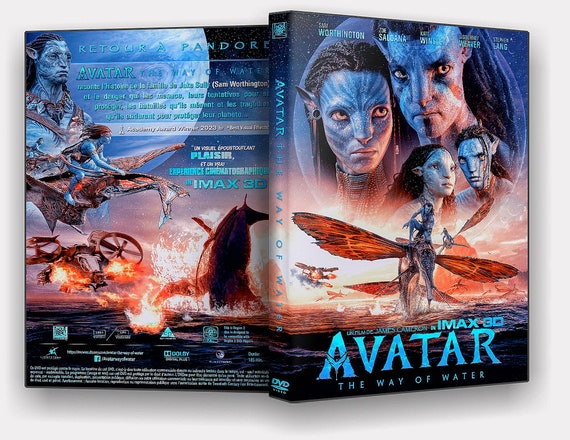 Avatar the Way of Water UHD DVD Slim Coverblu-ray Cover - Etsy