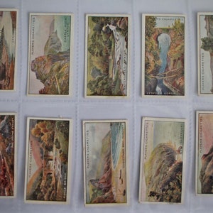 Gems of British Scenery Series (ca1914). Full Set if 25 Player&#39;s Cigarette Cards.