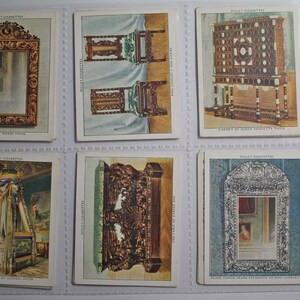 The King&#39;s Art Treasures series of forty cigarette cards by Wills&#39;s Cigarettes (ca1938).