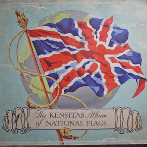 National Flags. Full set of sixty Silk Flags in Original Album.