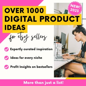 1000 Digital Products Ideas to Create and Sell Today for Passive Income,   Digital Downloads Small Business Ideas and Bestsellers to Sell 