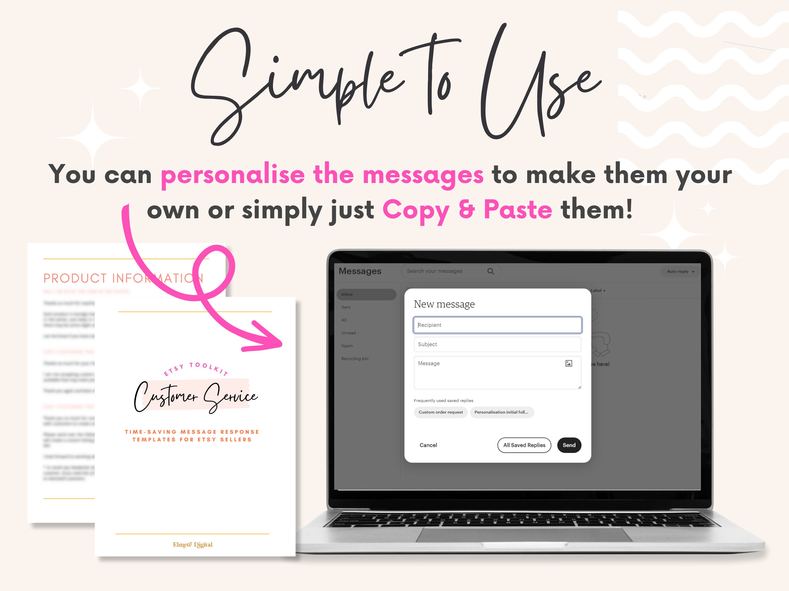 Etsy Message Templates Etsy Shop Help Message Response Examples