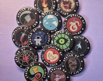 The Magnus Archives Entities Buttons