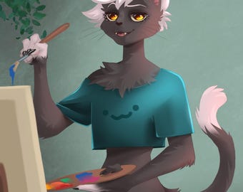 Auftrag deines OC, Fursona oder Lieblings Charakter