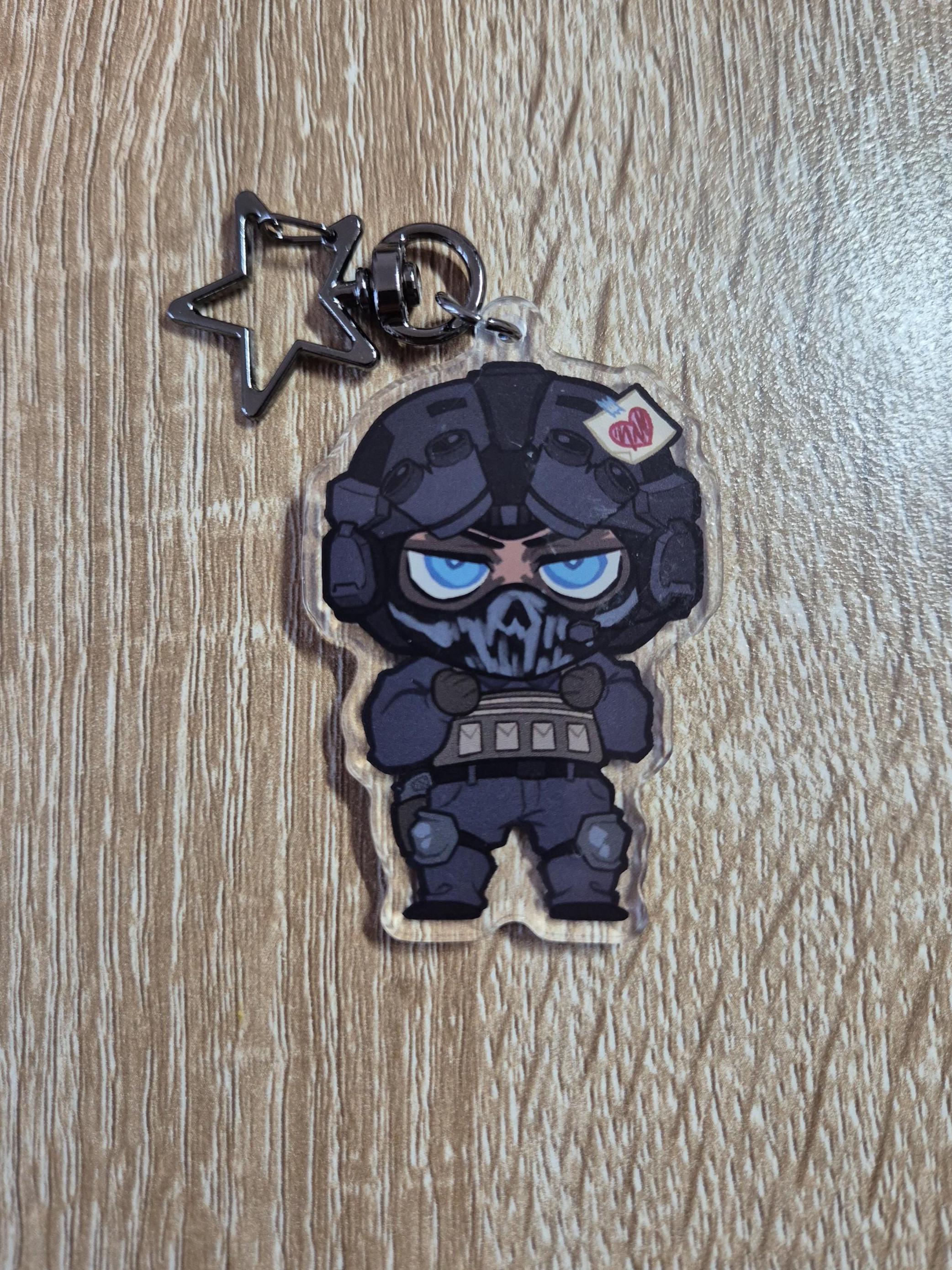 Call of Duty Keychains Ghost König Keegan Soap - Etsy