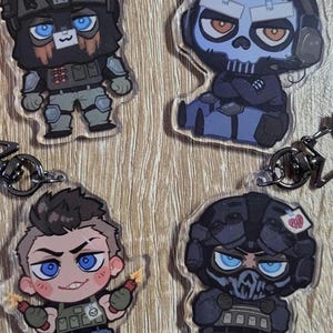 Portachiavi Call of Duty Ghost König Keegan Soap