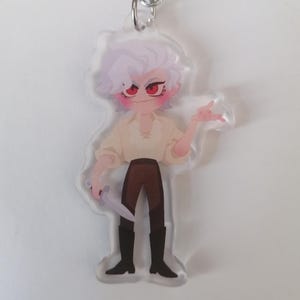 Baldurs Gate 3 Schlüsselanhänger Charm Astarion