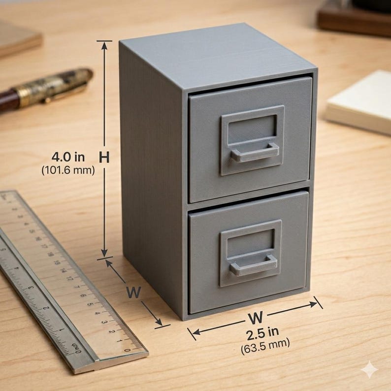 File Cabinet Desk Organizer
