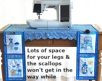 machine embroidery project ( Daisy Sewing Mat) diy embroidery | Sewing Room project partial In The Hoop | diy machine embroidery