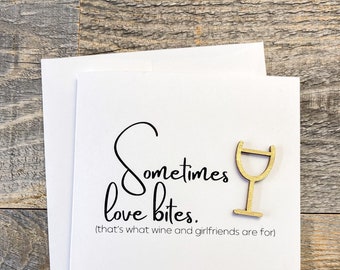 Foiled - Galentines Day Card | Valentine card for her | Break up card | Women supporting women | Valentines Day Card | Valentine's Day Card