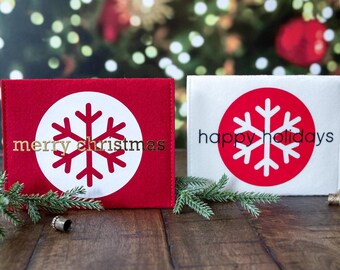 Wool Felt Gift Card Envelope: Eco-Friendly Christmas Stocking Stuffer & Reusable Present Wrap