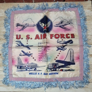 1950s Air Force Military Mother and Dad Pillowcase