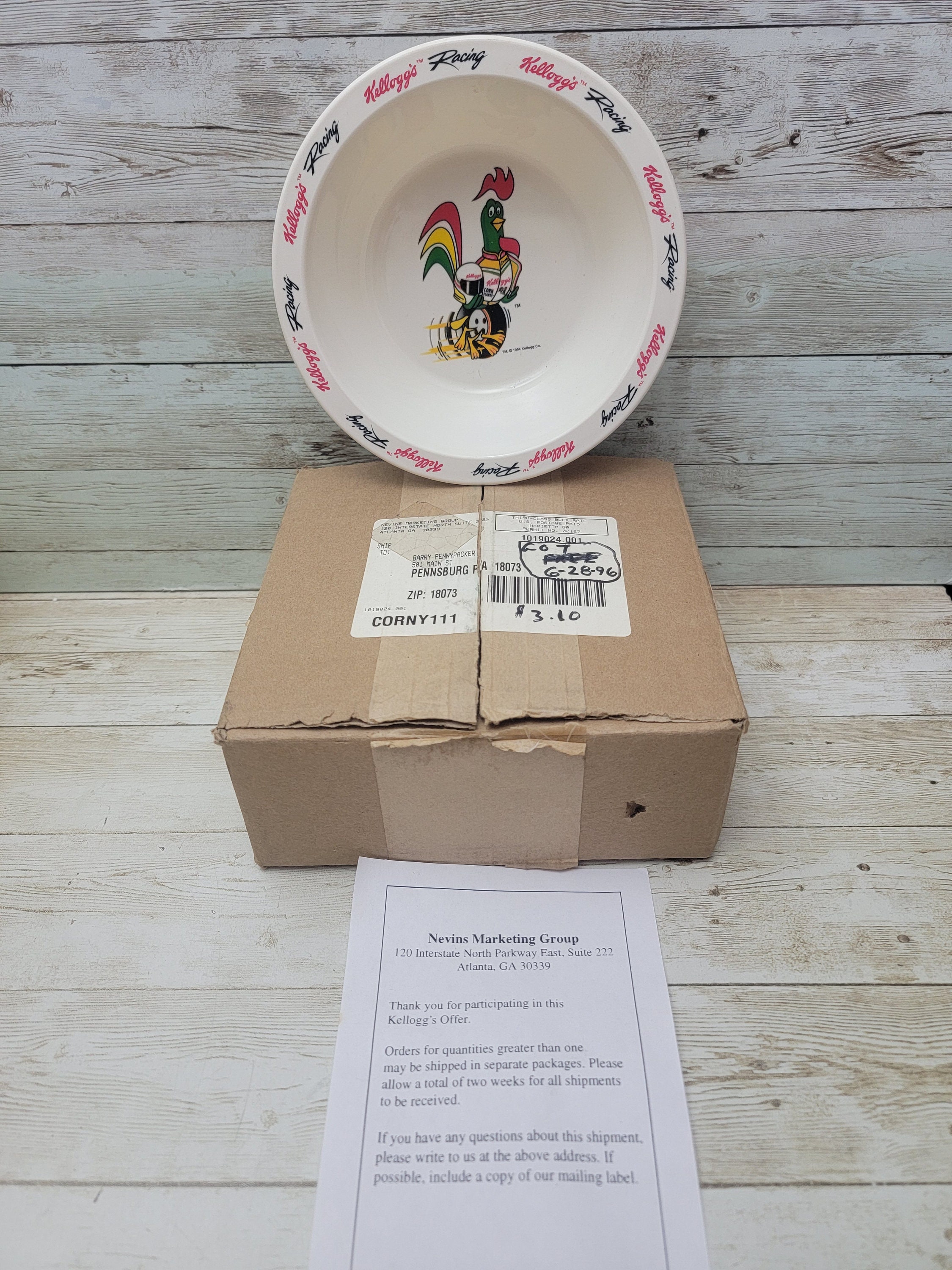 Vintage kellogg bowl - Etsy 日本