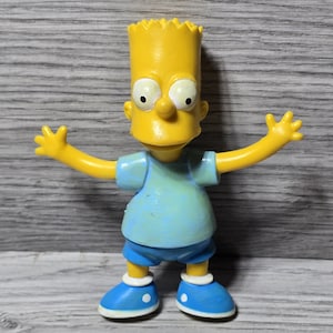 1990 The Simpsons Bart Simpson 5&quot; Action Figure Jesco