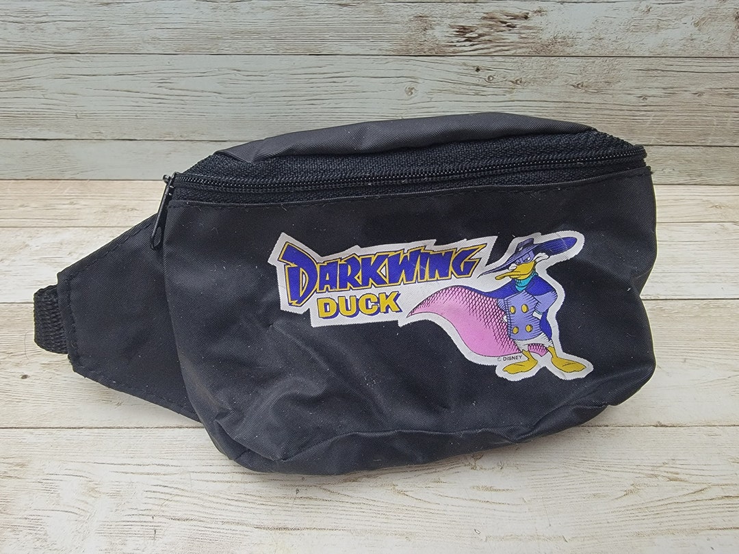 1990 Disney Darkwing Duck Child's Fanny Pack Kellogg Promotional Item