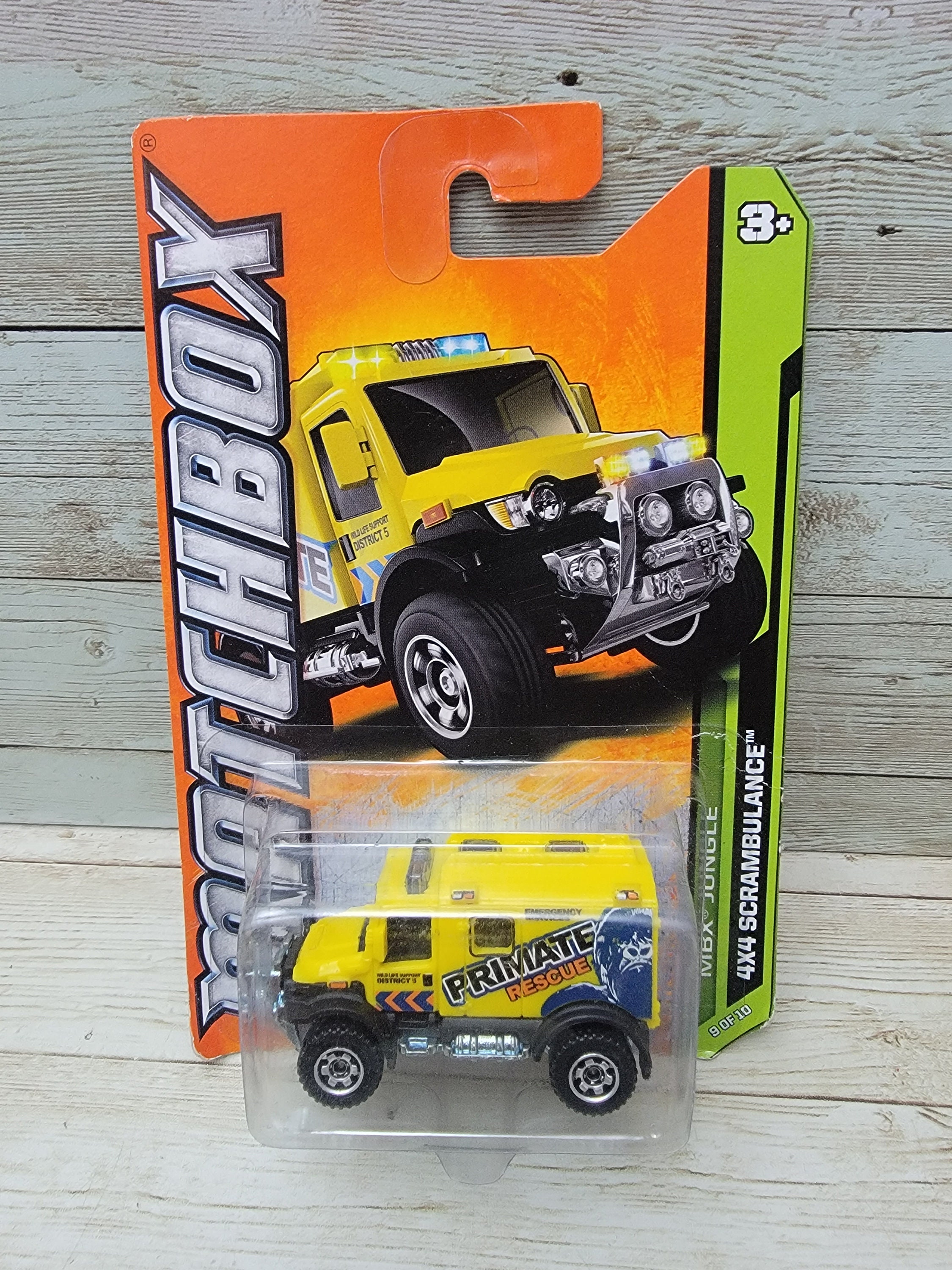 Matchbox MBX Jungle 4x4 Scrambulance - Etsy