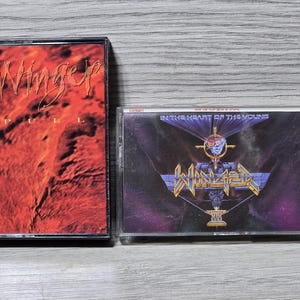 Winger 2 Kassette Lot Im Herzen der Jungen & Pull
