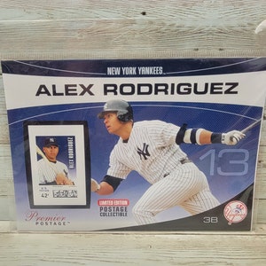 New York Yankees MLB Alex Rodriguez Limited Edition 42 Cent Stamp SEALED