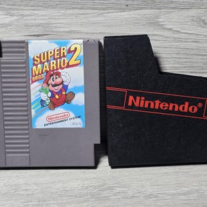 Cartucho do jogo Super Mario Bros. 2 para Nintendo NES