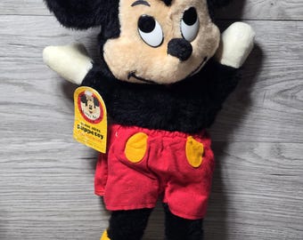 ヴィンテージ ディズニー ミッキー クリスマスキャロル ぬいぐるみ