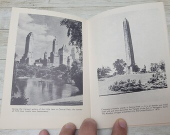 1950 Picture Book of New York Booklet - Etsy