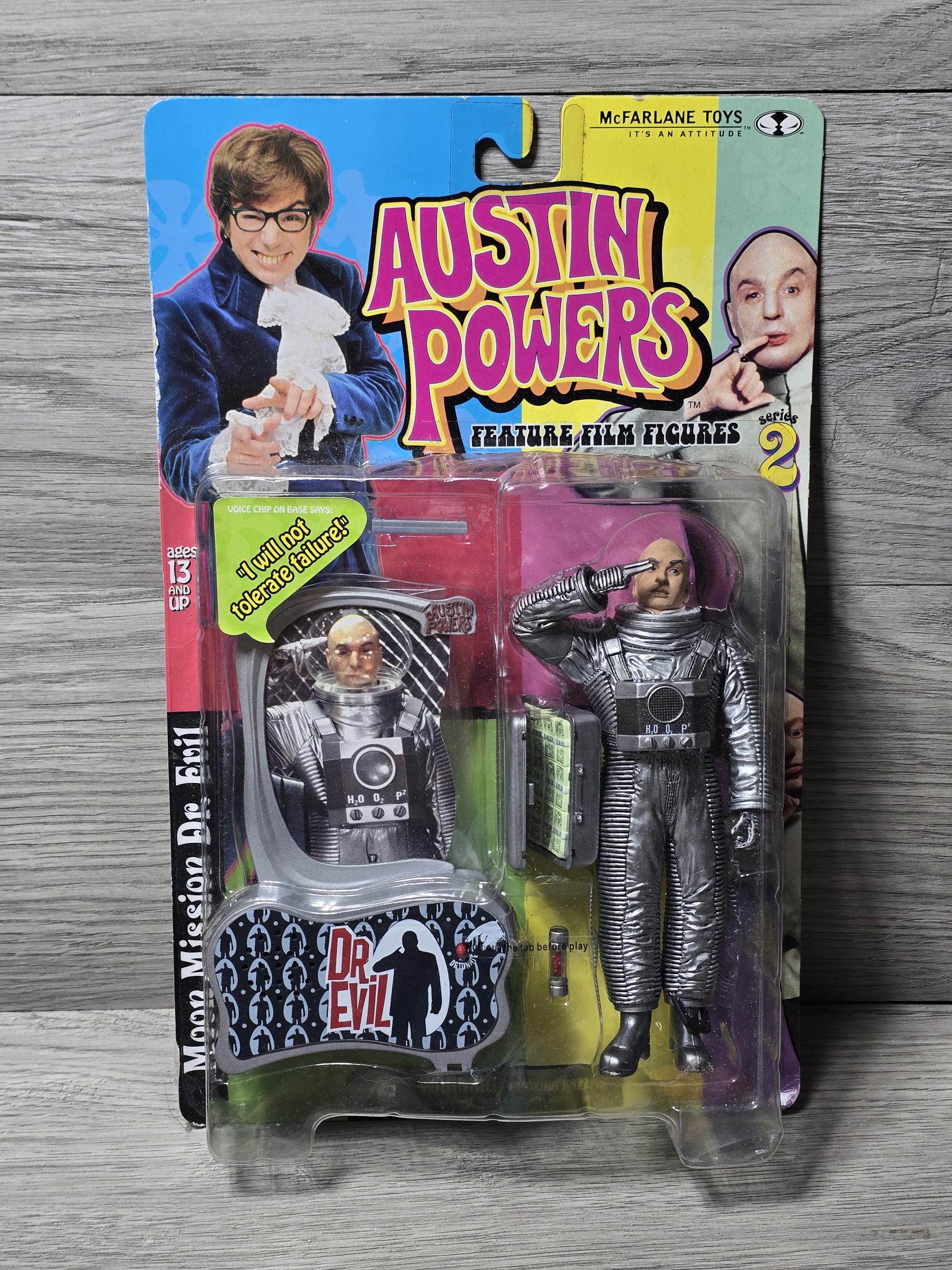 1999 Mcfarlane Toys Austin Powers Series 2 Moon Mission Dr. Evil 