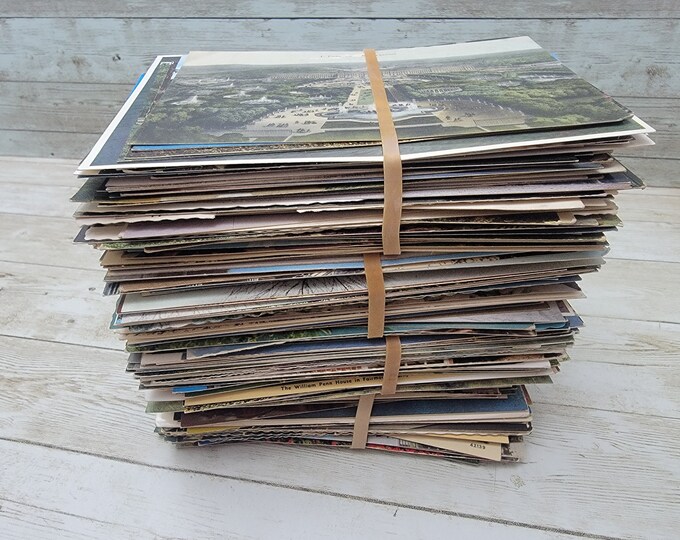 Bulk Postcard Lot of 400 Postcards old and Newer Etsy
