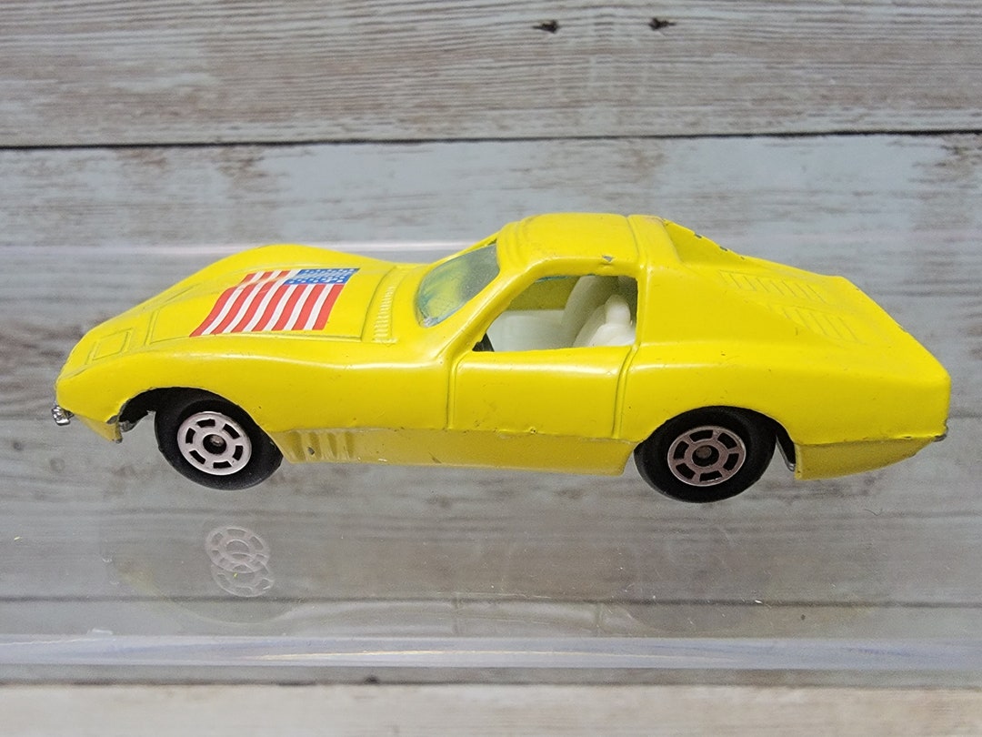 1970s Yatming Chevrolet Corvette Racer Hong Kong Die Cast 1/64 Etsy