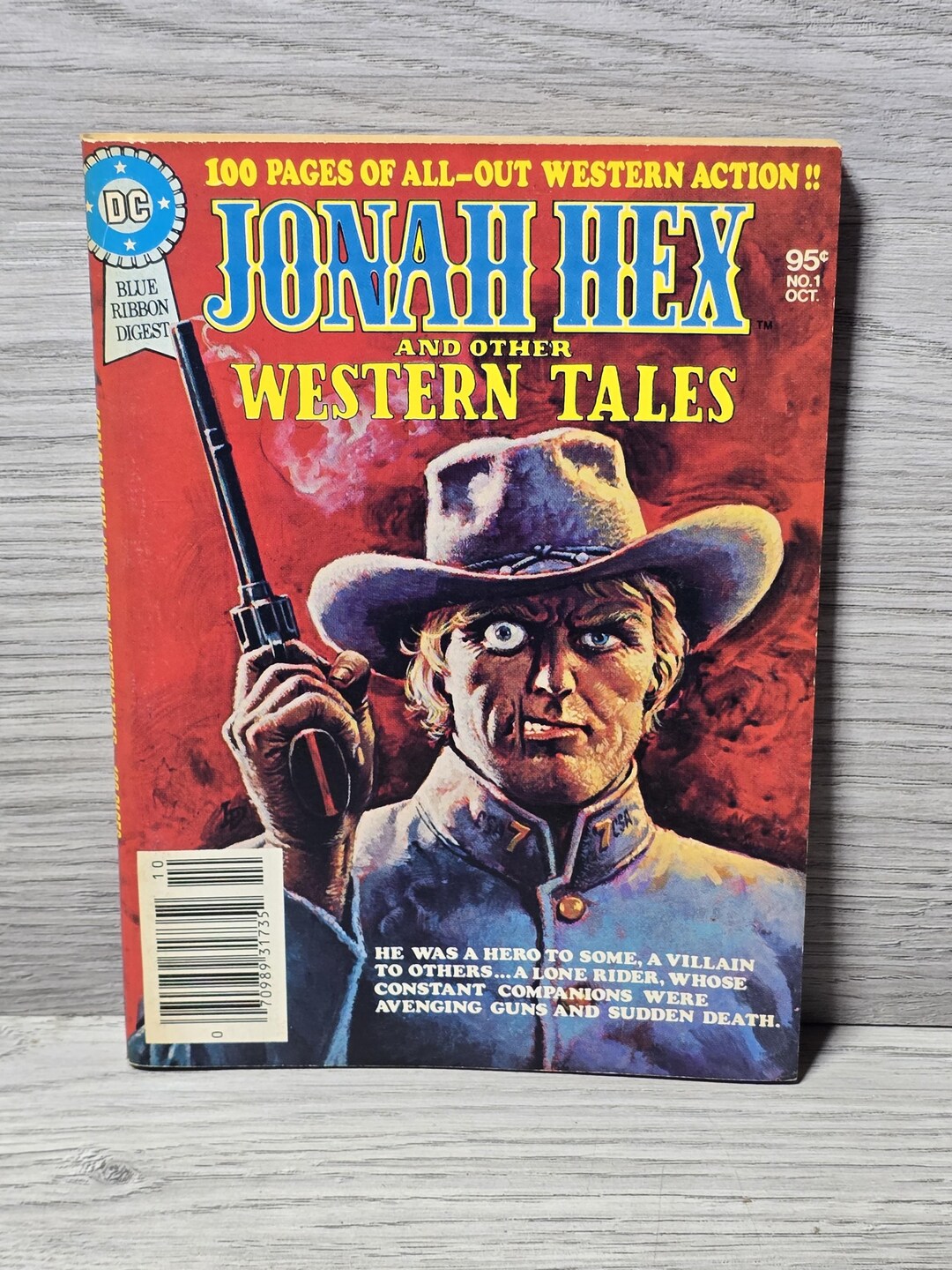 1979 First Issue DC Comic Blue Ribbon Digest Jonah Hex and Other ...