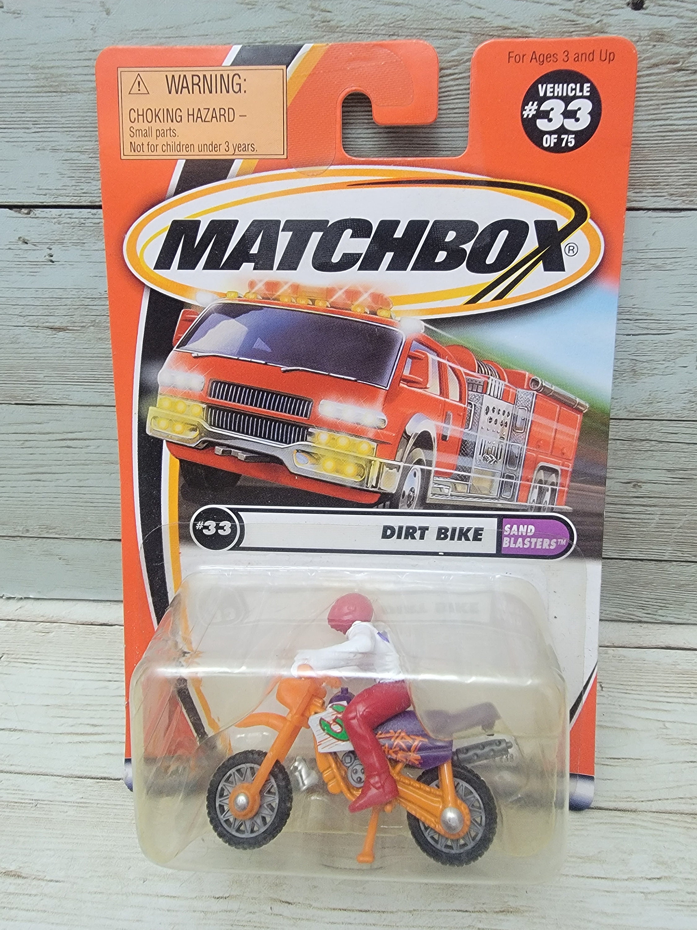 Matchbox dirt bike 2025