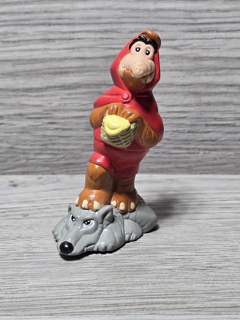 1990 Alf Alien Life Form Red Riding Hood Wolf 3