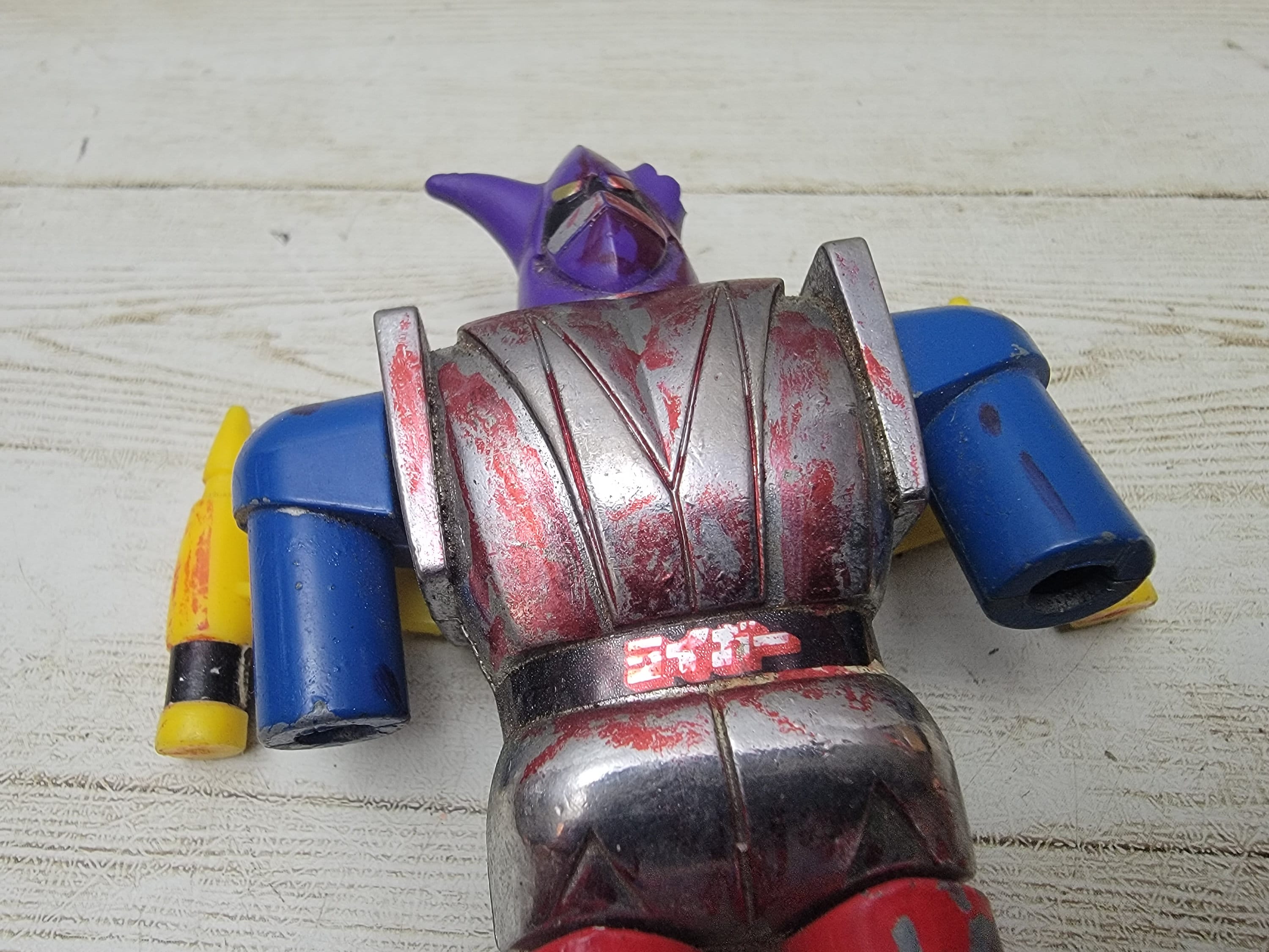 3 Figurines Goldorak Getter Robo - Mattel Shogun Warriors - Métal Moulé 1975/78