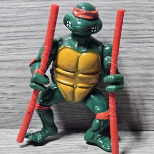 1988 Michelangelo TMNT Mine Teenage Mutant Ninja Turtles Figure
