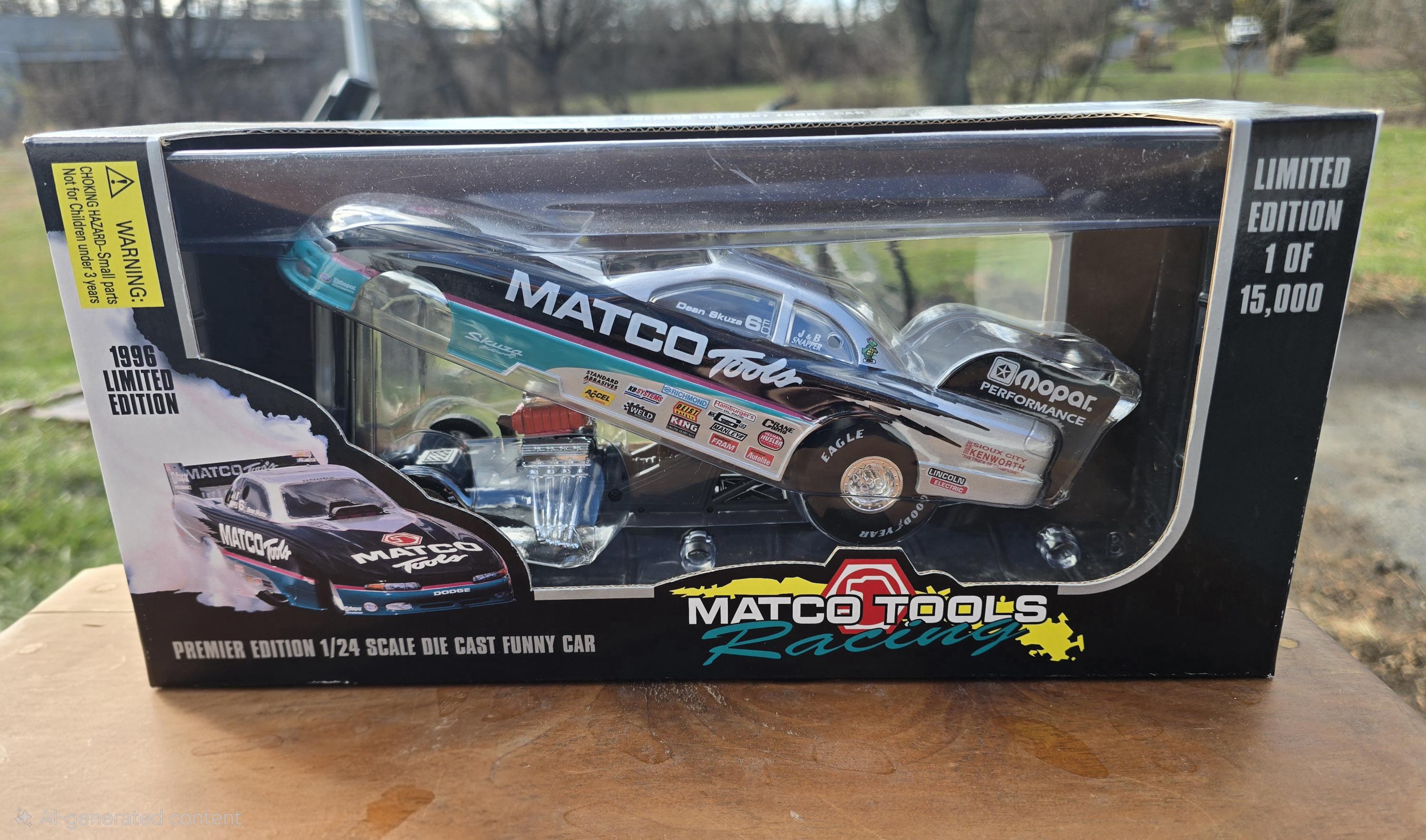 1996 NOS Matco Tools Dean Skuza Premier Limited Edition Die Cast
