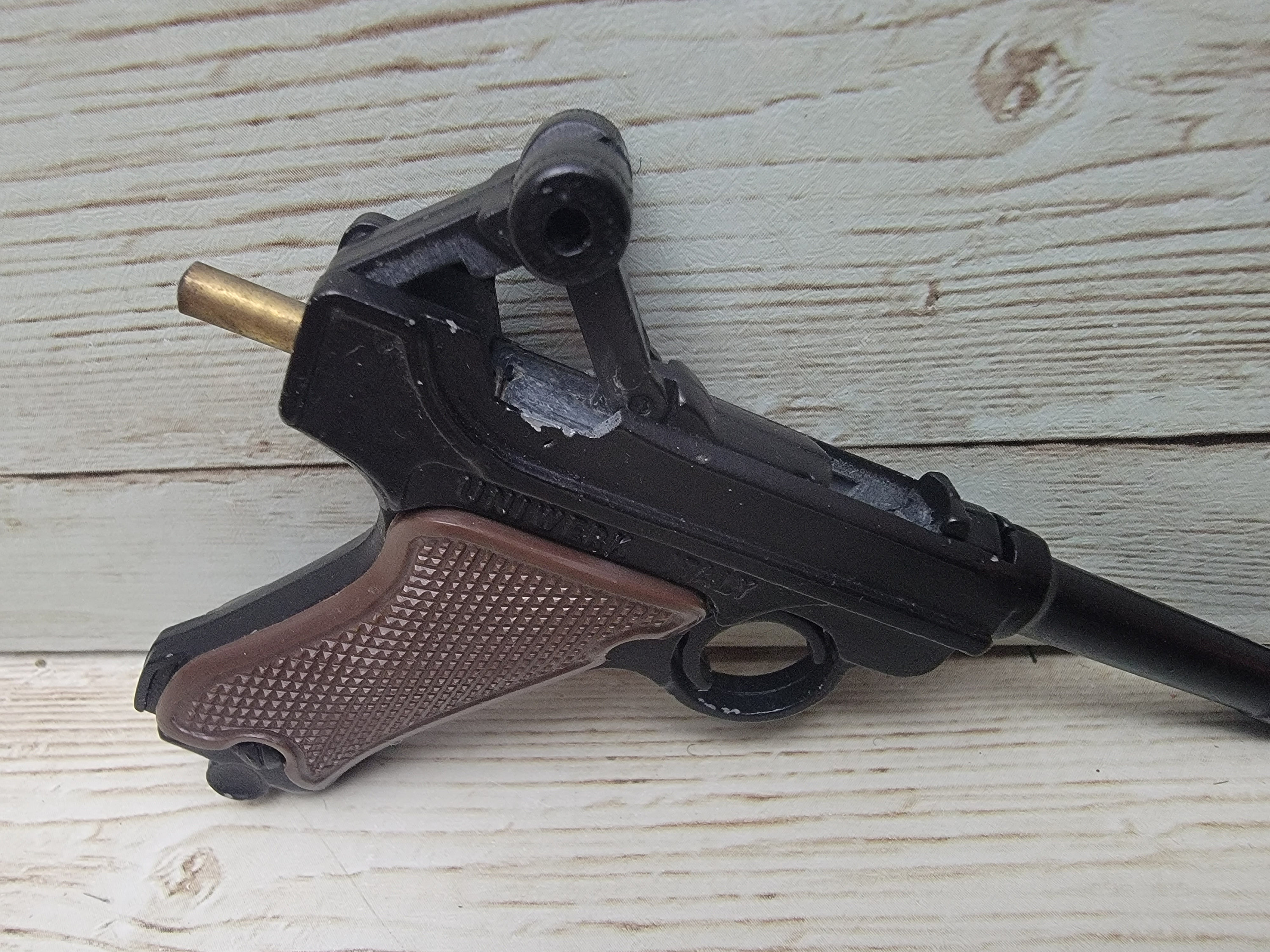 1970s Uniwerk Italy Cast Metal Tipo Luger Toy Miniature - Etsy