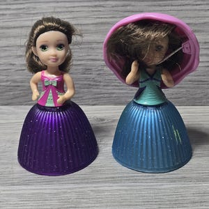 Cupcake Surprise Mini Dolls by EMCO Lot of 2