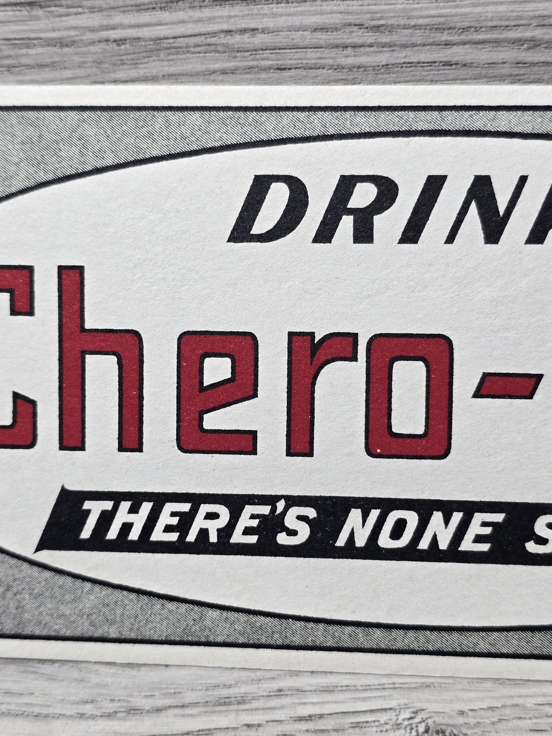 1920s Chero Cola NEHI None so Good Advertising Ink Blotter Paper Sign 9 ...
