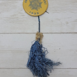 1935 VFW Annual Encampment Military Pin